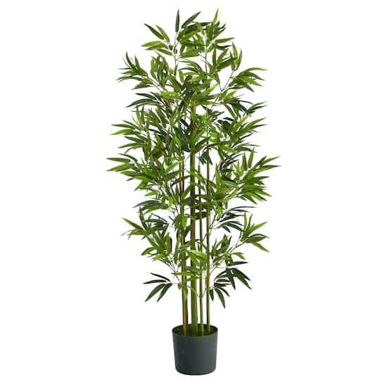 5ft. Potted Bamboo Artificial Tree
